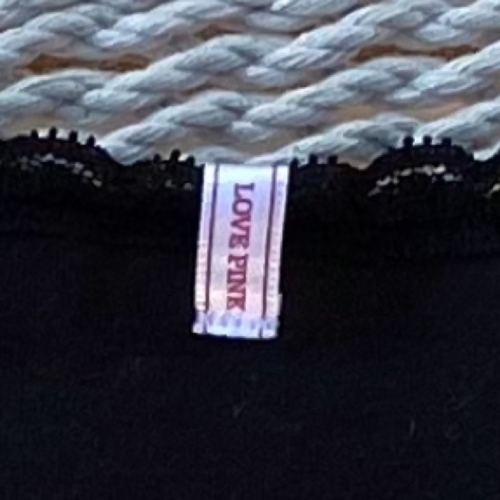 NWOT RARE Vintage PINK Victoria’s Secret Extra Low Rise Thong - Picture 5 of 6